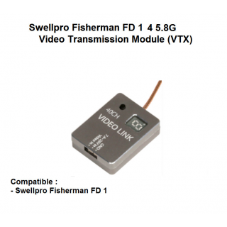 Swellpro Fisherman FD 1 5.8G Video Transmission Module (VTX)
